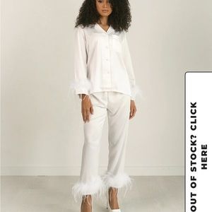 White Bon Viviann Cloud Pajamas